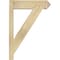 Ekena Millwork Traditional Rough Sawn Arts and Crafts Outlooker, Douglas Fir, 6"W x 20"D x 28"H OUT06X20X28TRA03RDF - alternate 3